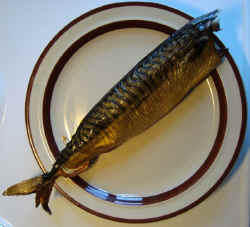 En dejly røget makrel fra Odin Seafoods i Jelling - så er der også til en makrelmad i morgen...