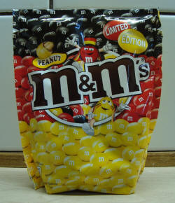 Special edition m&m's